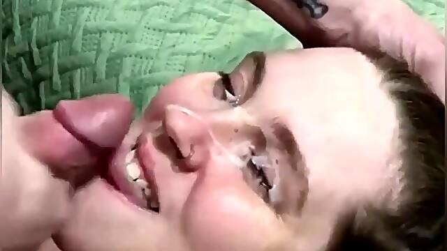 8 Minutes Of Cumshots On Face Compilation