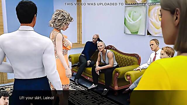 Peculiar Request - Gameplay - Buttplug Insertion in Office