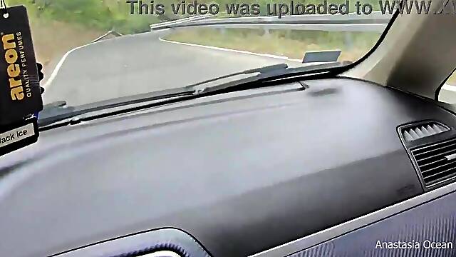 From the Office on Lunch Break: Car Jerk Session for boss Turns Wild!