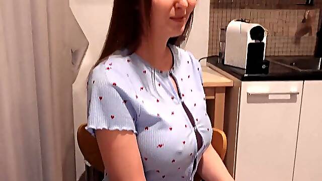 A fresh milf stepmom entices her sailor stepson after a year at sea