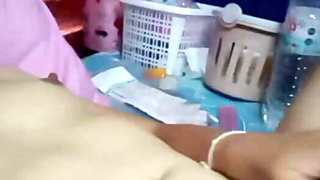 Chinese girl alone at home 37