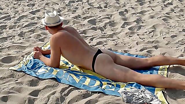 My funky day on the beach