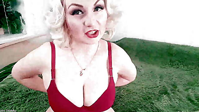 FemDom POV: cuckold game. Fetish sexy female domination video- dirty talking Dominatrix Arya Grander