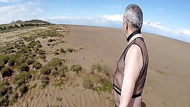 Showery Day On The Beach