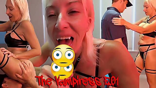 THE VAMPIRESS E01 Vampire Versus Vampire Slayer - MILF STELLA