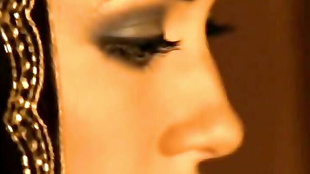 Seriously Sensual Brunette Belly Dancer