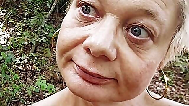 Mature Milf Looking for a stranger in the woods to suck and jerk him off thoroughly until he cums in my mouth