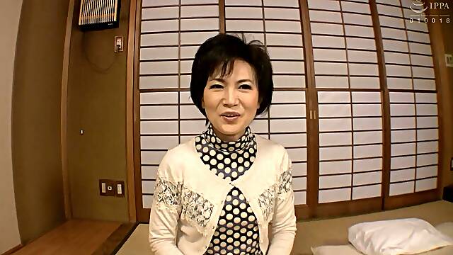 M806G03 A calm and neat wife with short hair cant stand more than 2 years of wrestling with her husband and appears in AV! Nasty SEX with libido MAX!