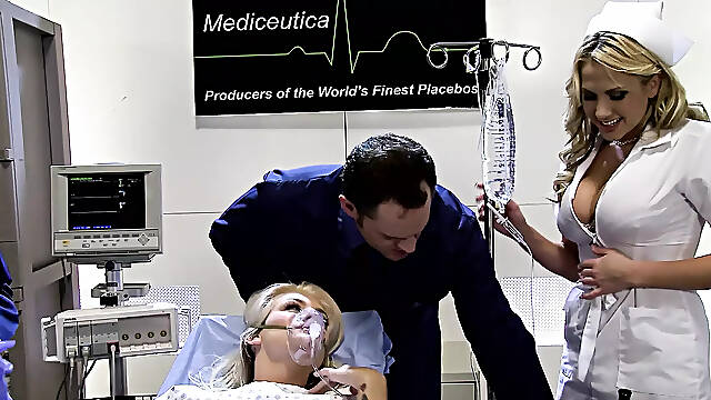 Dylan Ryder, Alanah Rae And Natasha Marley All Cum During A Wild Gang Bang