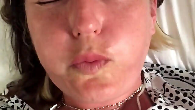 My Hot, Sweaty Crossed Eyed Orgasm Face