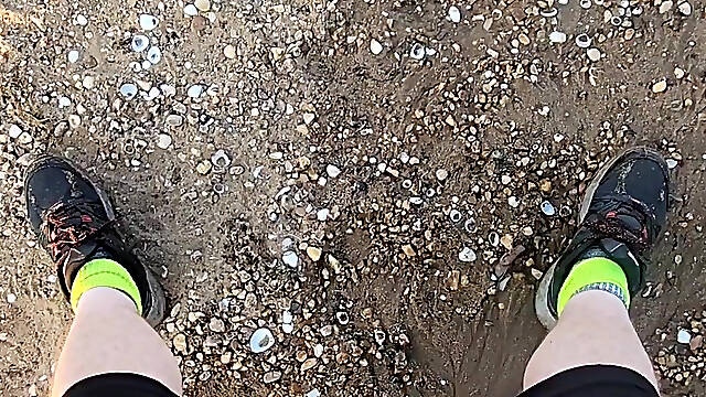 Enjoying Myself at a Very Beach.