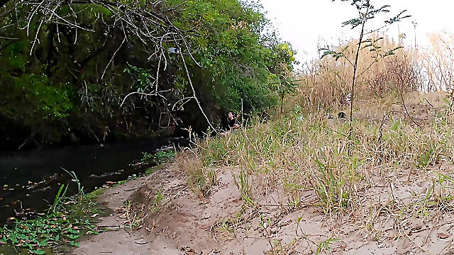 Encounter with a Stranger at a Waterfall Ends in Sex.