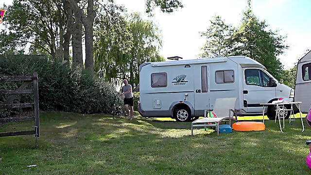 Belgiums Filthiest Campsite: with cum from Holland