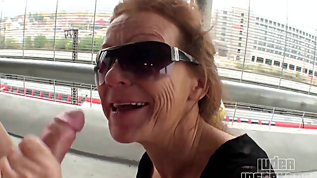 Public Granny Mouth