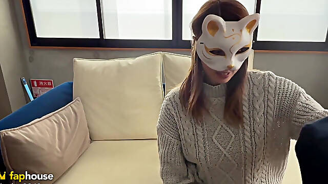 A Married Woman Who Repeatedly Brings a Man to Orgasm Using Her Hands and Mouth