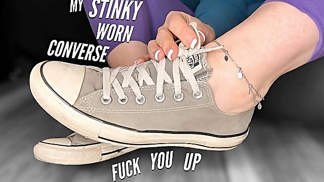 My Stinky Worn Converse Fuck You Up