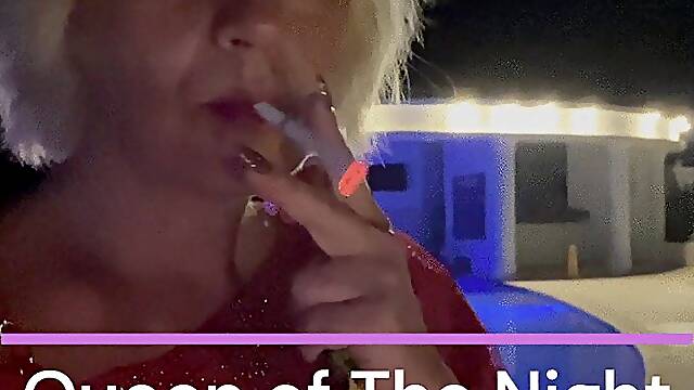 Evening cigarette