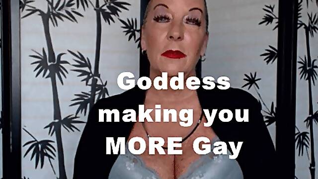 Goddess making you MORE gay Every Day HD (WMV)