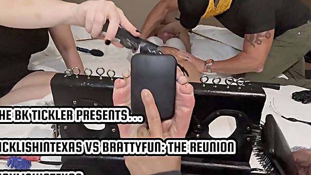 TICKLISHINTEXAS VS BRATTYFUN: THE REUNION - TICKLISHINTEXAS