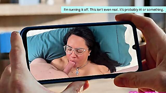 My Religious Latina Stepmom Wont Stop Fucking my Bully