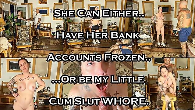 Financial Domination makes this MILF my Cum Slut Whore