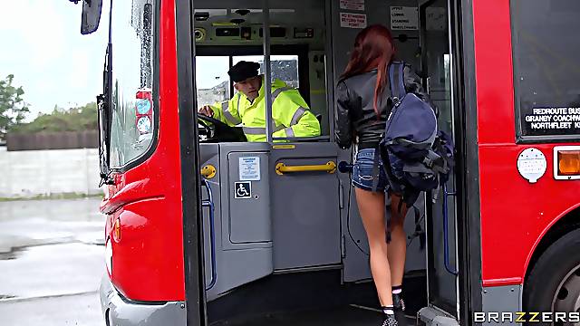 Wild threesome fucking in a bus Madison Ivy and Jasmine Jae