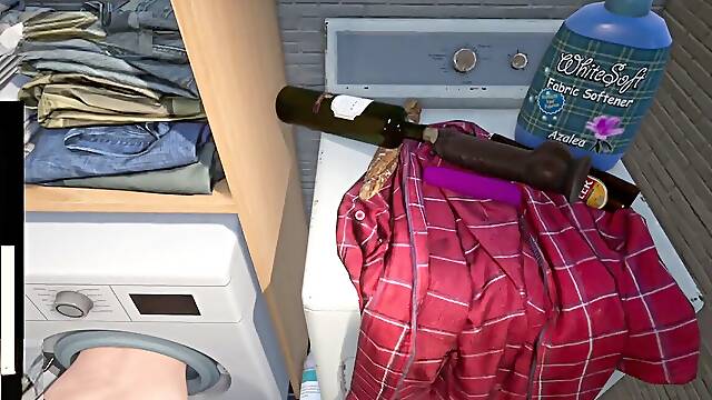 Stepmom got stuck in the washing machine world of hump toys