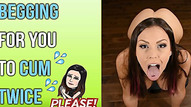 Begging for you to cum twice - ImMeganLive