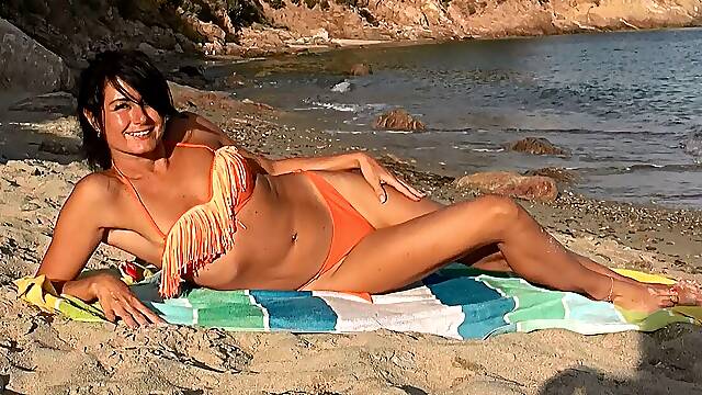 Pervert fuck on the beach