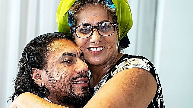 Sexy 73 Years Old BBW Mom Gets Rough Ass Fucked