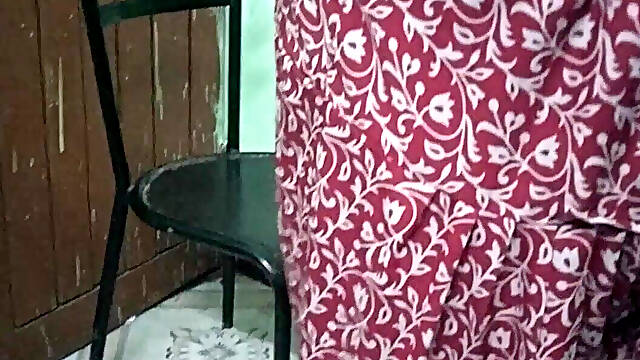 Three Aunty Hot Dress Wearing in My Bedroom