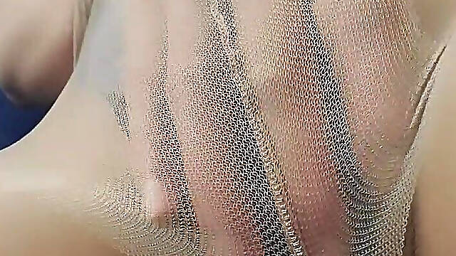 Wearing Pantyhose and Fingering My Crotch