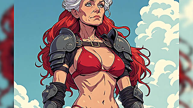 Anime Style Sexy Warrior MILFs