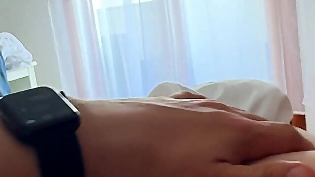 Blonde Step Stepmom Massive Tits Rub Against My Cock as We Wake up Together