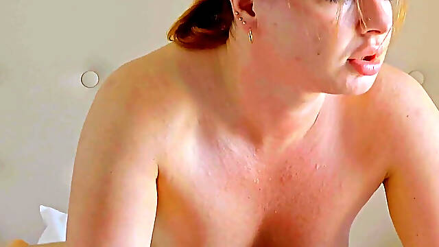 Italian Luxury Facesitting: Elegant Blonde Sits on Muscle Stud - Loud & Intense Orgasm