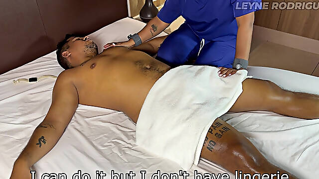 Regular Massage Ends with a Surprise Happy Ending!
