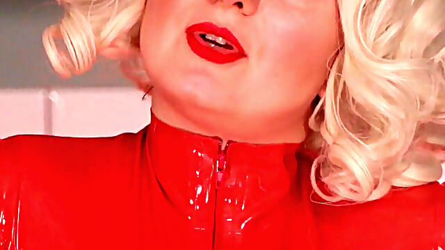 Financial domination latex video