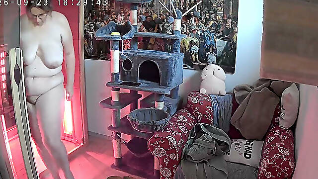 Nannycam Sauna Time