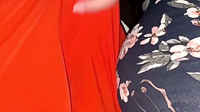 She Gets Her Panties Wet Touching a Stranger's Cock, and They Fuck Right There.